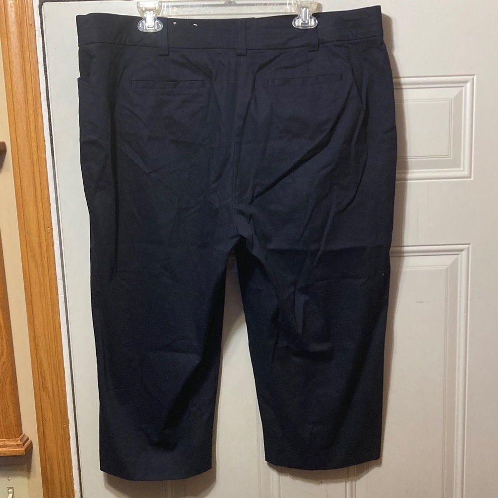 Studio Works Navy Capris 18W